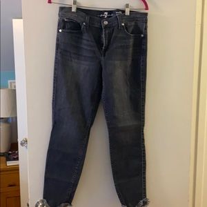 7 for All Mankind Ankle Gwenevere Jeans - Size 31
